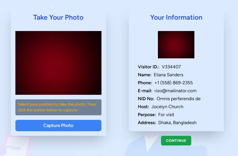 iVisit Badge Printing